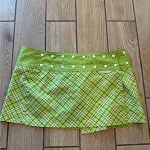 💚Sweet spot reversible adjustable mini skirt